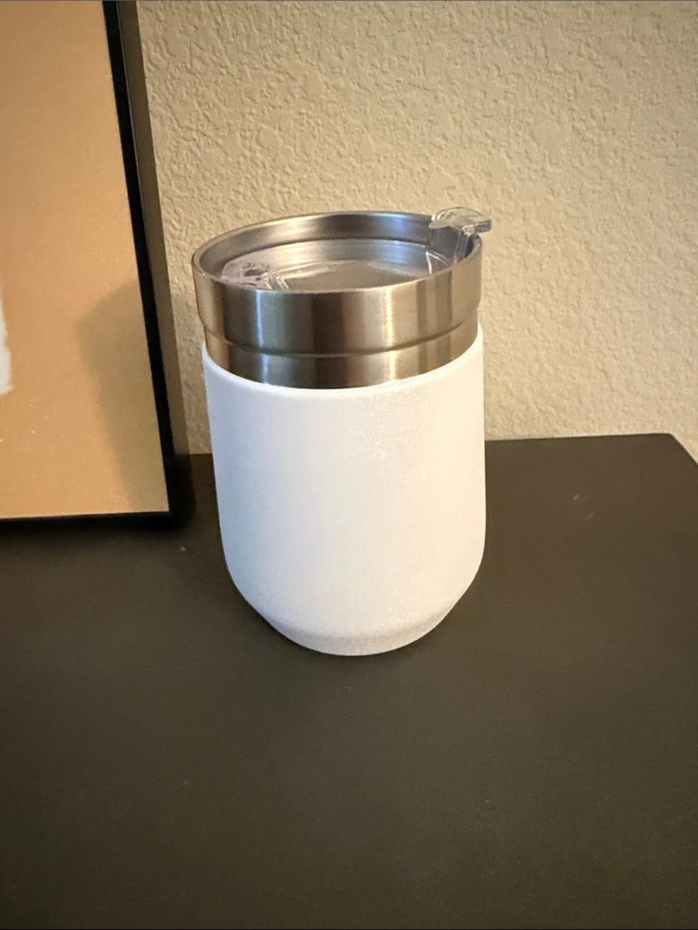 Stanley 10oz Wine Tumbler with Pink Logo and Stainless Lid
